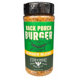 Fire & Smoke Society Back Porch Burger Seasoning Blend 11.9 oz