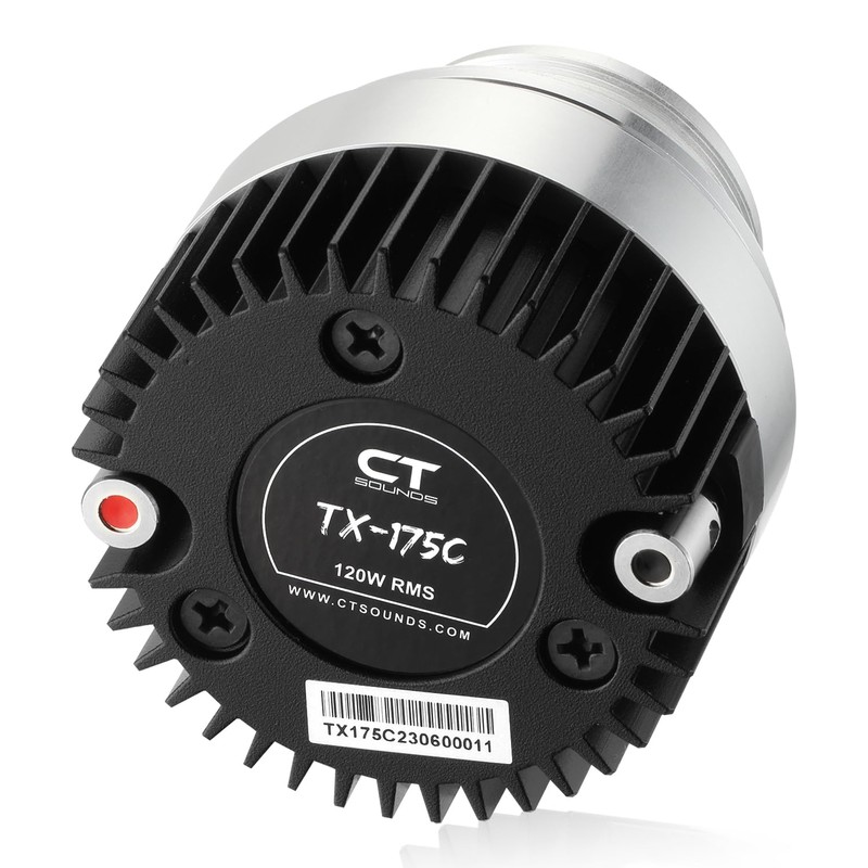 CT Sounds TX-175C 1.75” 480-Watt Neodymium Super Tweeters, Pair