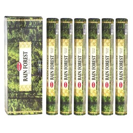 HEM Incense - Rain Forest - Box of Six 20 Stick Tubes