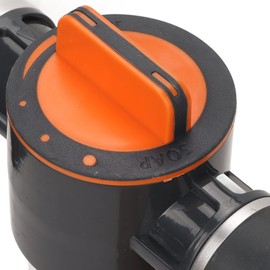 Fdit 8 Modi Hochdruck Multifunktionale Wassersprühmaschine Gartenbewässerung Schaumsprüher Bewässerungsgeräte Gartenbedarf (Vorderer Abzug)