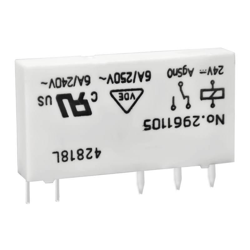 Versatile 24V 6A 5-Pin Relay No.2961105 (Pack of 12) -