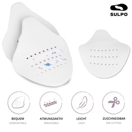 SULPO 2 Pairs Anti Wrinkle Shoe Crease Protector - Guards for all Trainers - Anti Crease Shoe Protectors - Soft Material Shoe Accessory - Shoes and Sneakers - (3 Y - 6 W) / (35-39)