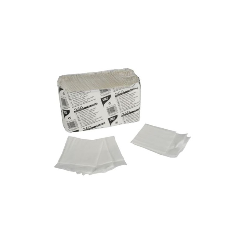 PAPSTAR 14488 Dispenser Napkins, White, 250 x 300 mm