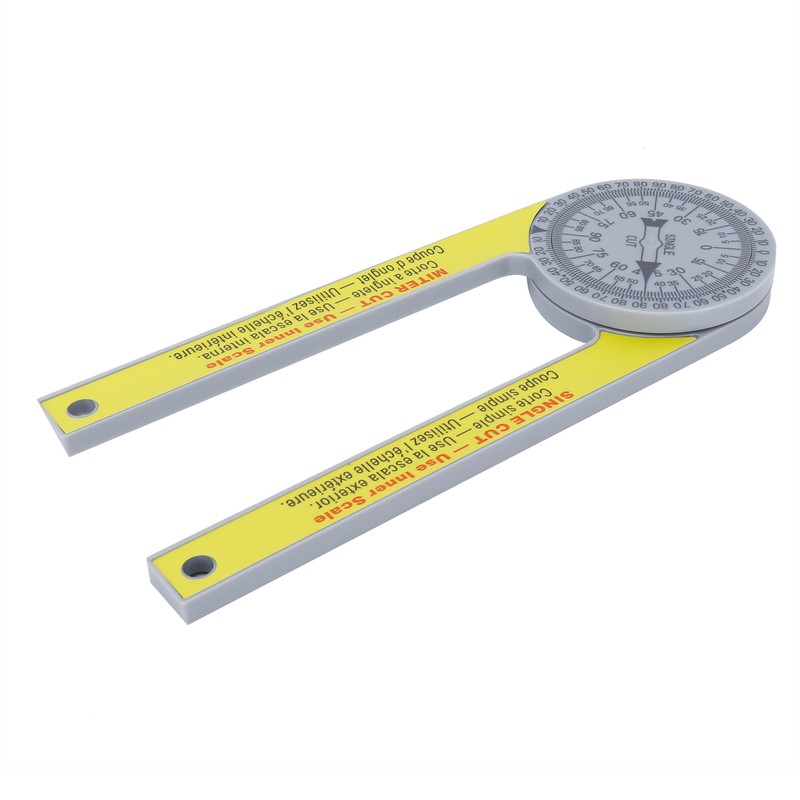 Miter Saw Protractor Portable Calibration 3-Dimensional Goniometer Angle Finder Tools