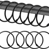 20Pack Shower Curtain Rings,Rust Proof Decorative Metal Circular Shower Curtain