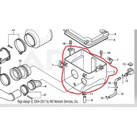 HONDA AIR FILTER BOX TRX400, TRX450 FOREMAN TRX 400,450,450ES,