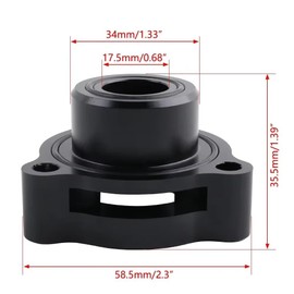 Blow Off Valve Adapter,2.7L Turbo Spare Parts Replacement Compatible with 19-23 Chevy Silverado Sierra Tahoe CT4