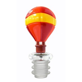 Prodyne - Tapón acrílico para botella de globo de aire caliente, color naranja
