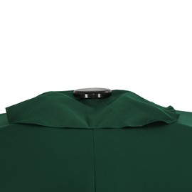 Island Umbrella Nassau 6.5-ft x 10-ft Rectangular Market - Hunter Green