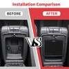 Jimen Armrest Hidden Storage Box Compatible with Jeep Wrangler JK