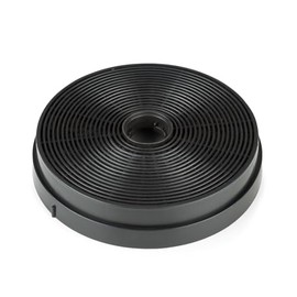 Klarstein Activated Carbon Filter for Skyfall Smart Cooker Hoods Replacement Part Activated Carbon Filter Recirculation Carbon Filter: 17.5 x 3.5 cm (Diameter x Height) Black