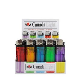 CANADA LIGHT CLASSIC LIGHTERS - 50 COUNT - 1 TRAY