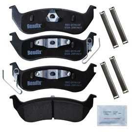 Bendix Bendix Priority1 CFC932A Ceramic Rear Brake Pads for Ford Crown Victoria 2011-2003, Ranger 2011-2010, Lincoln Town Car 2011-2003, Mazda B2300 2010, B4000 2010, Mercury Marauder 2004-2003