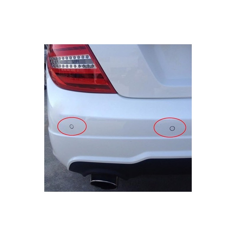 KAOLALI Asistente de Aparcamiento para Coche, 4 sensores Traseros, universales,