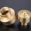 Hicello Water Fountain Nozzle Spray, 1/2" Brass DN15 Sprinkler Head,