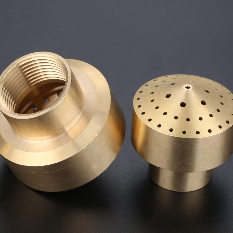 Hicello Water Fountain Nozzle Spray, 1/2" Brass DN15 Sprinkler Head,