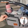 WUUTER Universal Stroller Organizer with Cup Holder & Detachable Wristlet