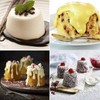 12 PCS Aluminium Dariol Mould Baking Cup Dariole Pudding Dessert