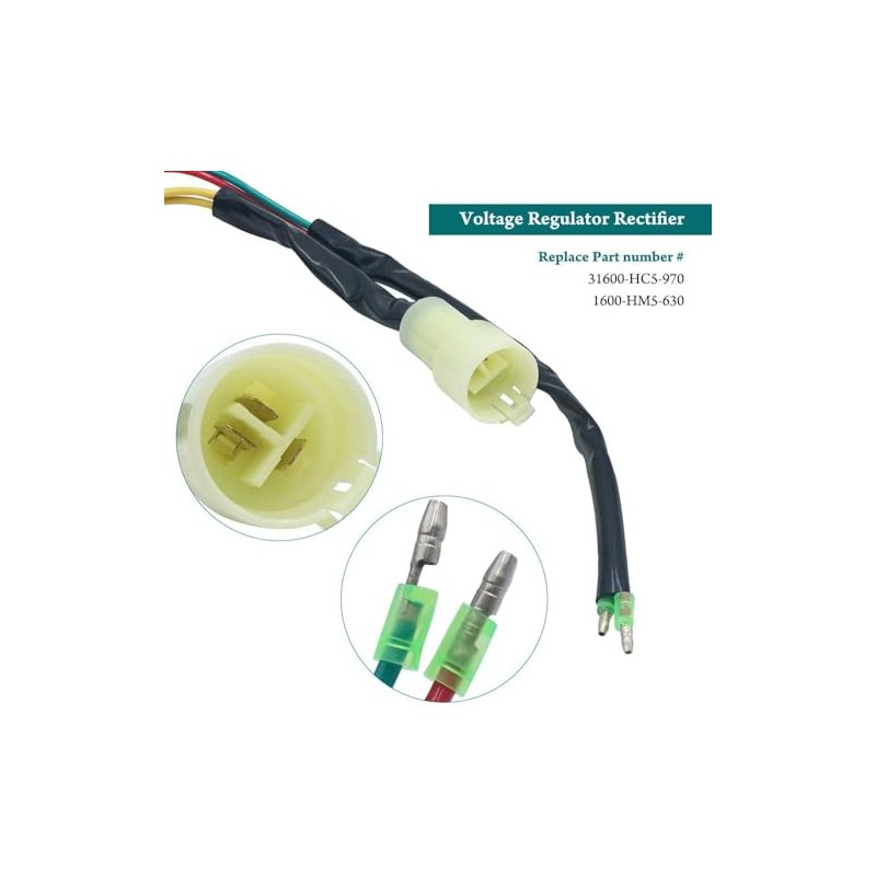ERRIPA Voltage Regulator Rectifier for Honda 300 Fourtrax TRX300 TRX300FW