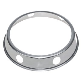 UGBO Wok Ring Holder for Woks, Stainless Steel, Diameter 16.5 cm, Wok Ring for Gas Hob for Woks with Round Base, Wok Coaster, Wok Stand for Serving at the Table, Kitchen Wok Accessories