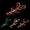 Goture Soft Plastic Worm Fishing Lures Set,8PCS Crawfish Lures with