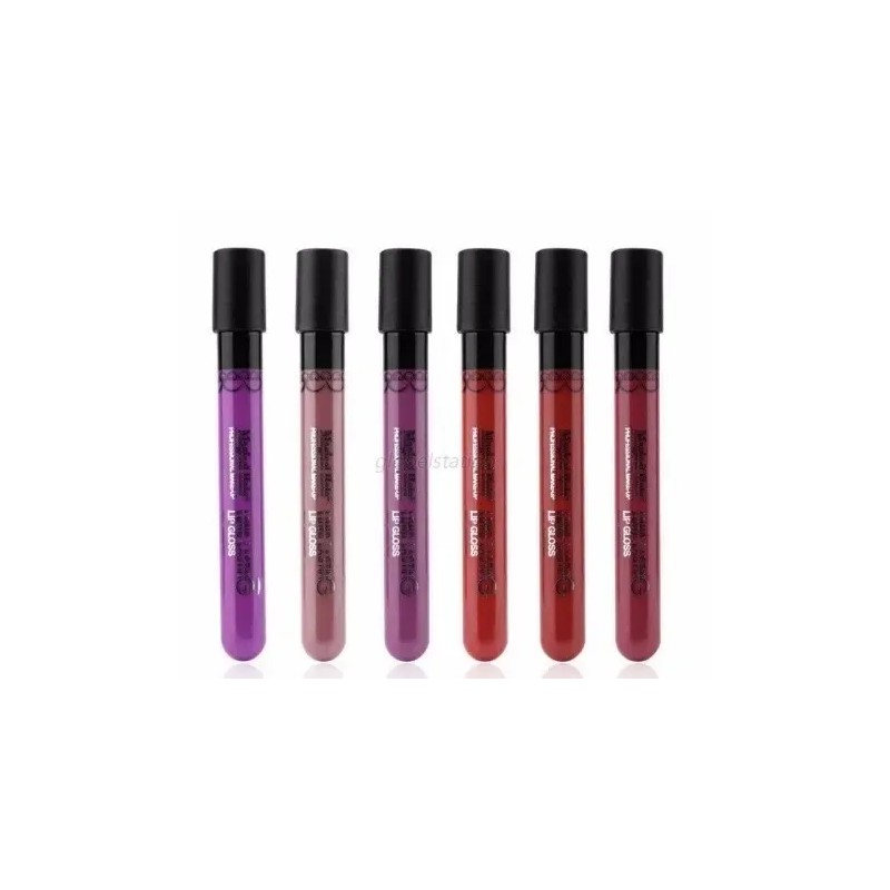 Set 6 Piezas Lapiz Labial Liquido