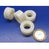 Unbranded Nylon 66 Spacer, Natural, NO.1/2" Screw, 1.0" OD x