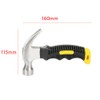 10 Oz Mini Claw Hammer Fiberglass Handle Small Stubby Hammers