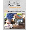 Atlas Preservation Small Light Gray Monument Repair Kit - Reset