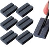 XINAZZIT 6Pcs Darts V-Groove Sharpening Stone Dart Sharpener Dart Accessories