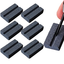 XINAZZIT 6Pcs Darts V-Groove Sharpening Stone Dart Sharpener Dart Accessories easy polishing and deburring Sharpener Tools for Dart