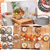 Funnymoom 60 Pcs 7 Inch Fall Pumpkin Paper Plates Thanksgiving