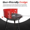 Gas One 16-inch Portable Barbecue Grill with 4 Levels for