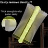 Fine Tooth Comb for Dandruff, 2 Pcs Double-Sided Comb Dandruff