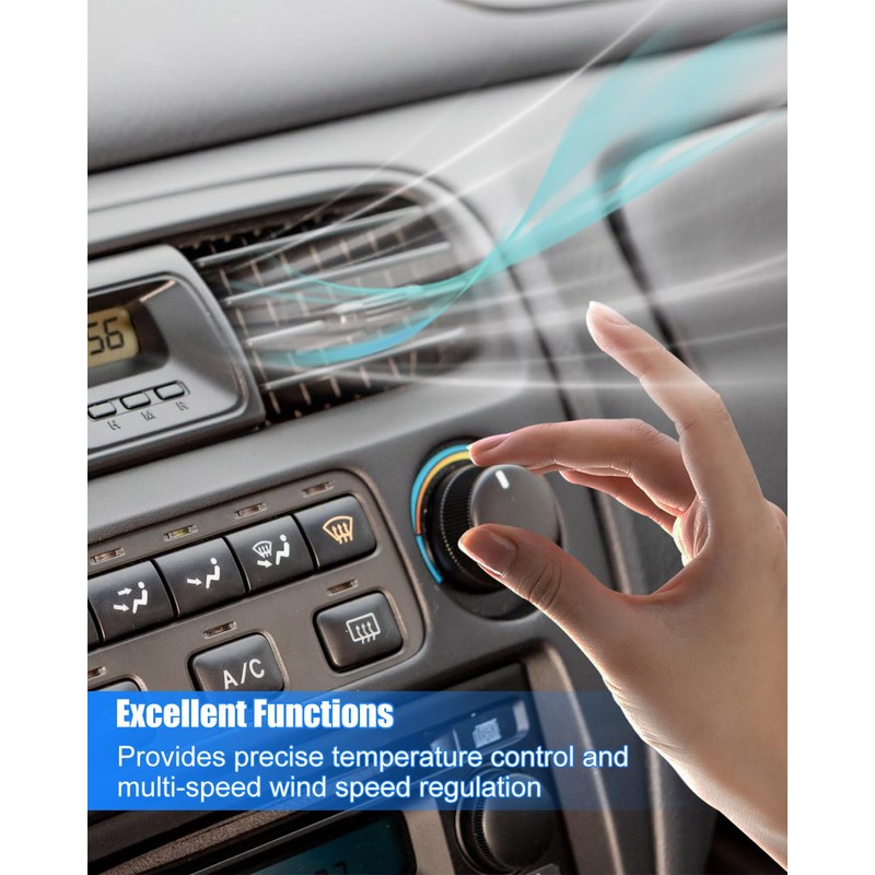 A/C Heater Climate Control Switch Panel Module Compatible with Honda