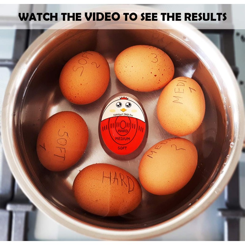 NobleEgg Egg Timer Pro | Soft Hard Boiled Egg Timer