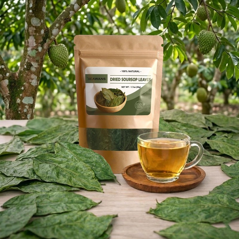 100% Natural Dried Soursop Leaves From Ceylon Sri Lanka 1.7