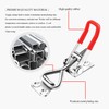 6 Pack Toggle Latch Clamp 4001，Adjustable Pull Latch, 330Lbs Holding