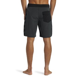 Quiksilver AQYBS03619 Men's Checkered Pattern, 4-Way Stretch Mikey Light Model Board Shorts, KVJ0