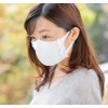ANIMAS Japan Ruffle Mask, Made in Japan, Stylish, Cute, White,