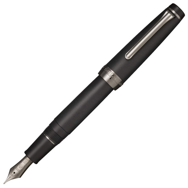 Sailor 11-3028-420 Fountain Pen, Professional Gear, Imperial Black, Medium Point