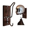 NIYATA Motorcycle Helmet Wall Mount Wall Mount with Hooks, Multifunctional