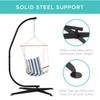 Best Choice Products Metal Hanging Hammock C-Stand for Chair, Porch