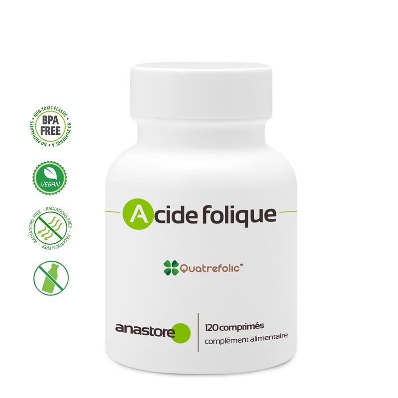 Folic Acid - Quatrefolic® * 120 Tablets / 400 μg