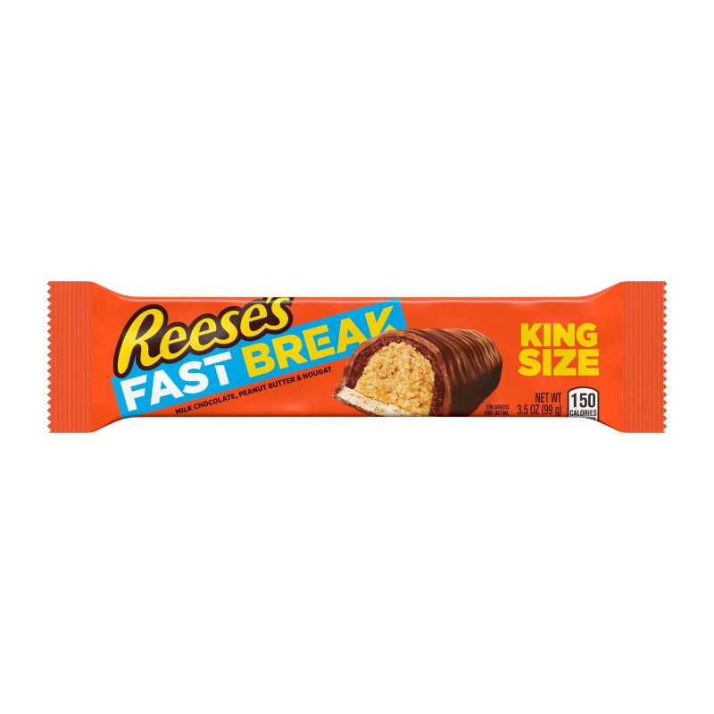 Reese'S Fast Break, King Size, 3.5 Oz 18-Count