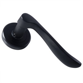 Carlisle Brass Serozzetta Verdun Door Handle, Matt Black