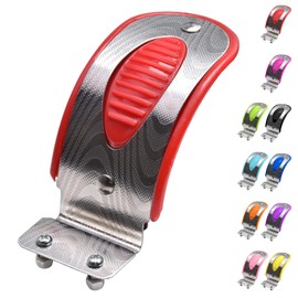 OTFAITP Red Scooter Brake Pad, Metal, Compatible with Micro Maxi Deluxe Foldable LED/Pro/Eco Series 3 Wheel Scooter