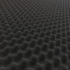 BookishBunny High Density Self Adhesive Acoustic Foam Egg Crate Panel