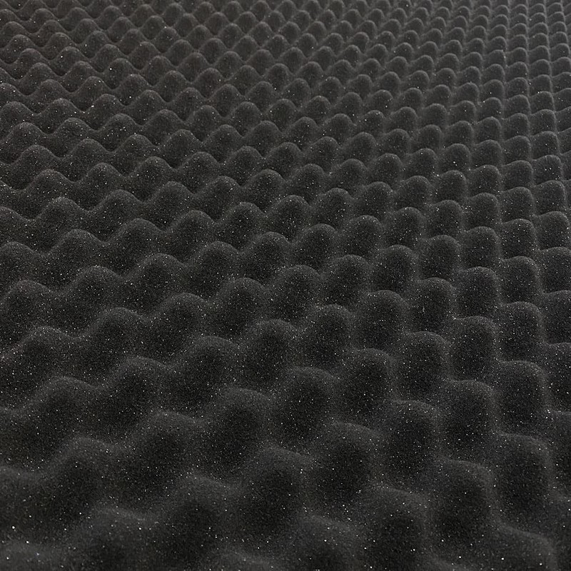 BookishBunny High Density Self Adhesive Acoustic Foam Egg Crate Panel