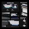 EPOMAKER Aula F108 Wireless Gaming Keyboard, Full Size Mechanical Keyboard